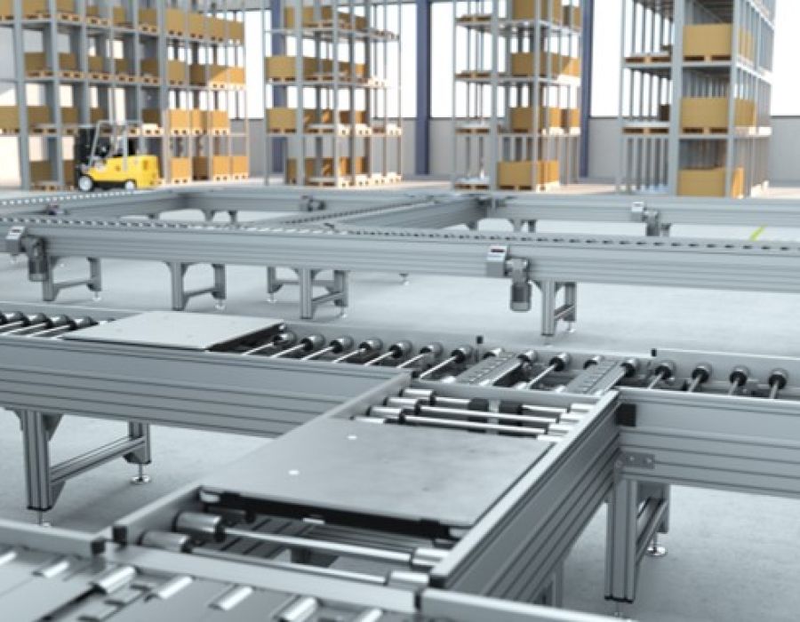 SSG Symacon Transfersysteme für die Verkettung von Arbeitsplätzen, Stationen und Maschinen